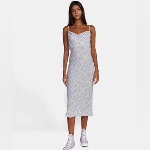 RVCA Sinclair MIDI Dress - cosmic sky - M